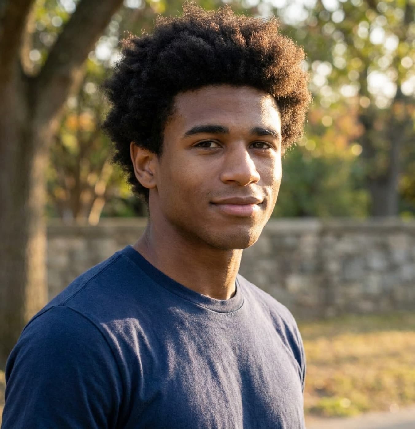 A man feeling more confident after treatment