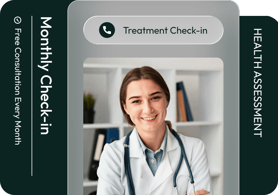 Treatment check-in dashboard